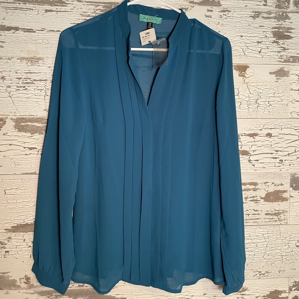 Sheer blouse